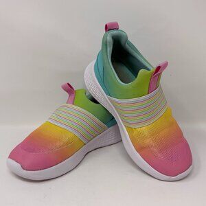 USED - Cat & Jack Toddler Girl's Size 11 Rainbow Sneakers